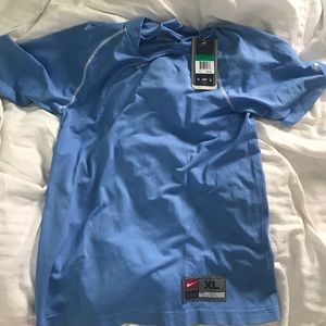 Light blue athletic jersey